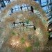 Katharine Harvey, arts brookfield, recycled chandelier, recycled plastic bottles, bottle chandelier, recycled art, green art,