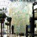 Katharine Harvey, arts brookfield, recycled chandelier, recycled plastic bottles, bottle chandelier, recycled art, green art,