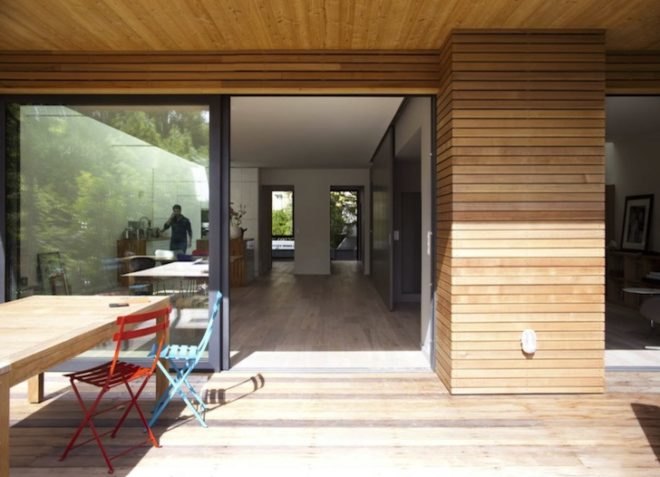 rooftop garden, Djuric Tardio, France, eco-sustainable house, green design, Paris, eco-design, sustainable design, daylighting, natural ventilation, sustainably-sourced wood, prefab construction