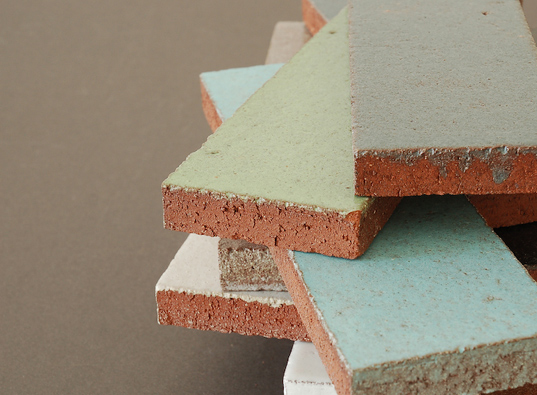Fireclay Tile, glazed tiles, glazed thin brick, recycled tiles, recycled tile, recycled building materials, fireclay, fire clay, sustainable materials, leed credit, materials that earn leed credits