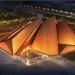 Datong Art Museum, Foster and Partners, China Museum, Steel Roof, Weathered Material