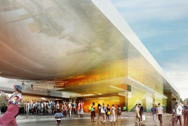 Emmen Theater, Henning Larsen Architecture, Emmen Zoo, Sustainable Architecture, Architecture Competition