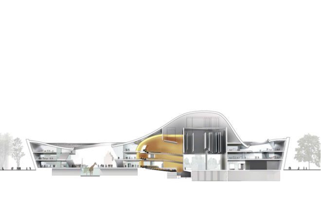 Emmen Theater, Henning Larsen Architecture, Emmen Zoo, Sustainable Architecture, Architecture Competition