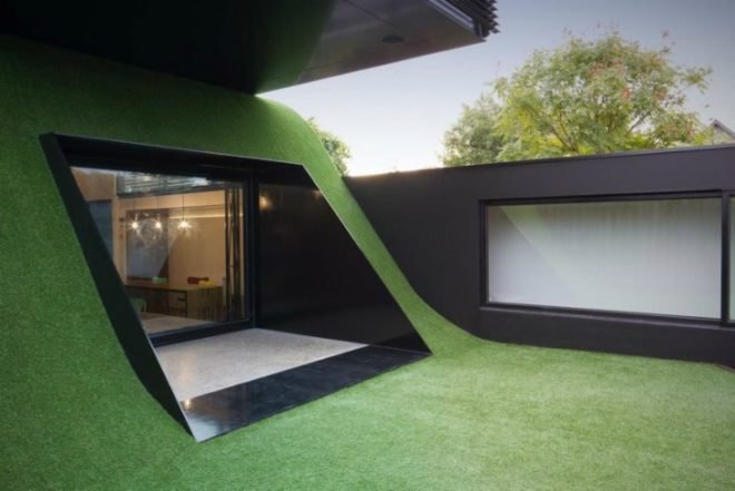 hill house, andrew maynard architects, house extension, solar access, treehugger award, green design, sustainable architecture, landscape design
