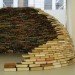 miler lagos, magnan metz gallery, book igloo, book installation, reused book artwork, recycled books, reycled artwork, green art, sustainable installations,