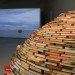 miler lagos, magnan metz gallery, book igloo, book installation, reused book artwork, recycled books, reycled artwork, green art, sustainable installations,