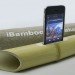 iBamboo speaker, iphone speaker, iphone dock, bamboo speaker, electricity-free speaker