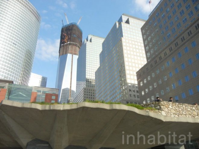 Irish Hunger Memorial, green roof, green roofs ny, green roofs in new york, irish memorial, irish famine, famine memorial, sustainable design, irish famine memorial