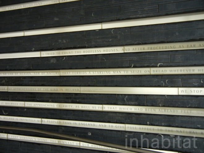 Irish Hunger Memorial, green roof, green roofs ny, green roofs in new york, irish memorial, irish famine, famine memorial, sustainable design, irish famine memorial