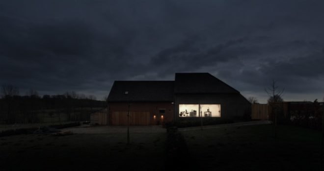 LENS'ASS Architecten, rabbit hole, green renovation, farmhouse renovation, sustainable conversions, belgian farmhouse, rural flemish design, green design, eco residence