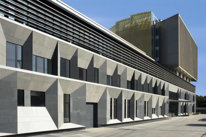 SAREA Alain Safarti Architecture, French Embassy, Office Exterior, Insulated Windows, Beijing Architecture, Noelle Hoeppe