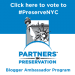 Partners in Preservation, Partners in Preservation nyc, Partners in Preservation blogger