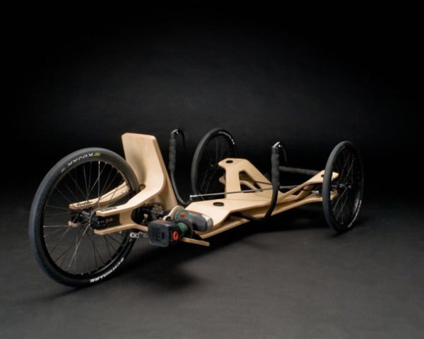 bent plywood, bosch electric drill, electric vehicle, green transportation, HAWK, Jirka Robert Wolff, Rennholz, sustainable materials