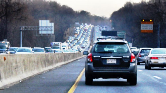 traffic jam, congestion, highway traffic, morning commute, freeway traffic