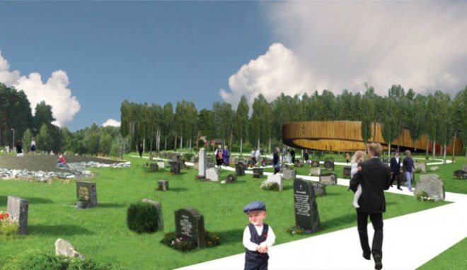 Valer church parish, Valer, Norway, krill architecture, circular church, green design, green architecture, sustainable architecture, green building, green church, eco church, circular ring church
