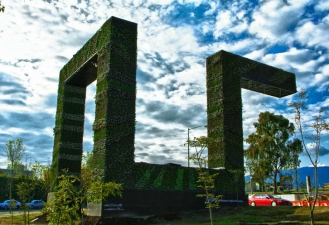 VerdMx, Mexico City, Mexico, vertical gardens, eco-sculptures, public art, sustainability, Nissan