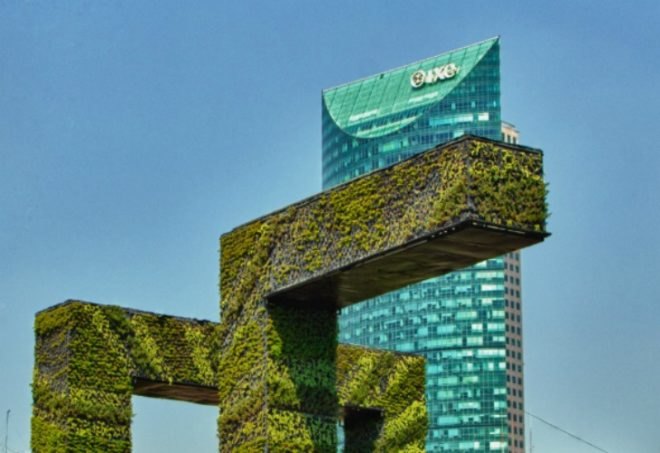 VerdMx, Mexico City, Mexico, vertical gardens, eco-sculptures, public art, sustainability, Nissan