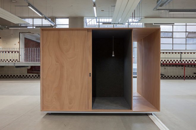 green design, eco design, sustainable design, 5AM interior design, Suivez le Guide, modular work space, flexible work space, moveable modules