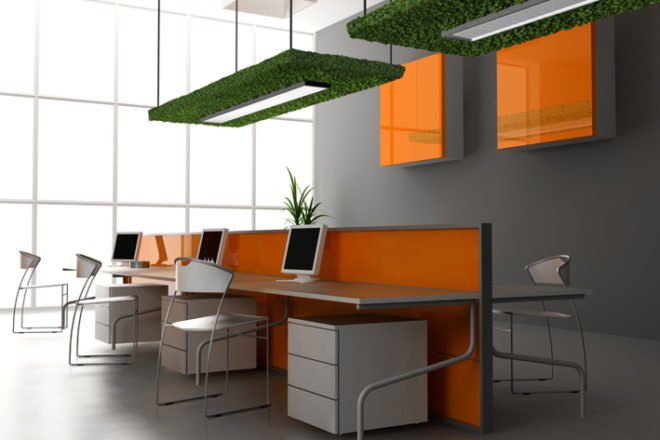 Acoustic Factory, soundproofing, green wall, living wall, recycled materials