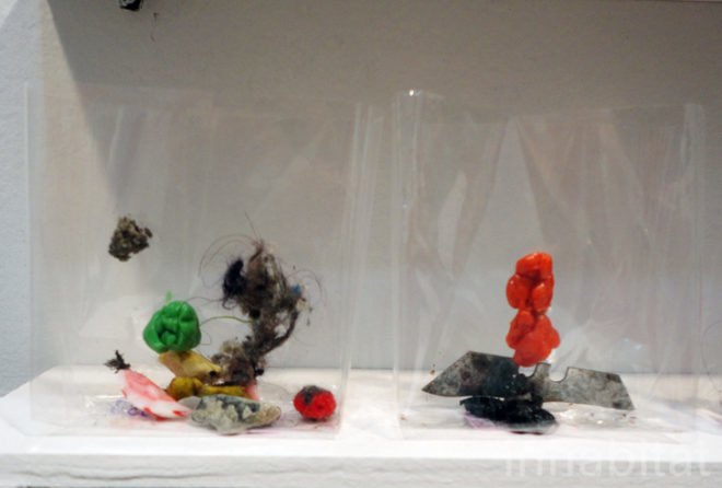 green design, eco design, sustainable design, Yuki Agematsu, recycled art, Real Fine Arts Brooklyn, Nada Art Fair, trash sculpture