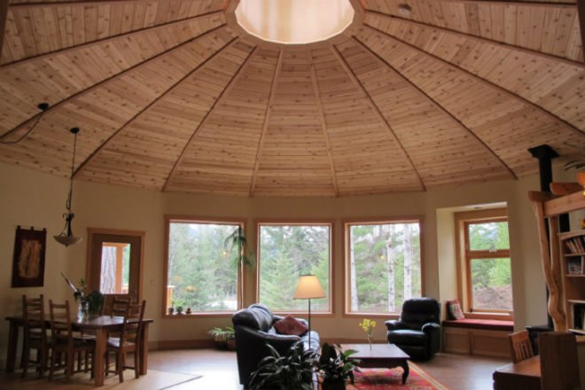 BC Round Prefab, Mandala Homes, prefab, prefab home, british columbia, energy star qualified