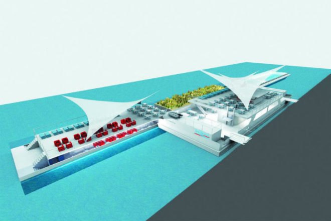 Badboot Antwerpen, Sculp(it), badboot, floating swimming pool, eco swimming pool, antwerp, floating pool, water filtration