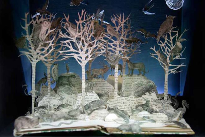 Su Blackwell, paper art, cut paper, woods, royal college of art, london, sheffield, Art, Green Materials, Recycling / Compost