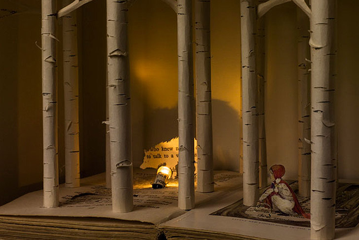 Su Blackwell, paper art, cut paper, woods, royal college of art, london, sheffield, Art, Green Materials, Recycling / Compost