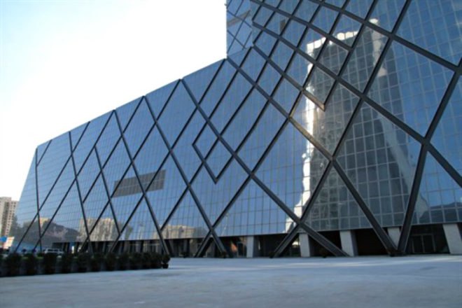 CCTV, OMA, china central television, rem koolhaas, eco tower, china, energy efficient design