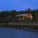 TOTeMS, Casey Guest House, Sarasota Bay, Florida, mangroves, minimalist, green design, sustainable design, eco-design, FEMA, curvilinear design,