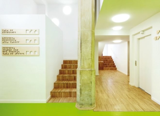 Miquel Mariné Núñez, César Rueda Boné, green renovation, sustainable renovation, spain, marketplace, children's center, green design, sustainable design, eco-design, conifer wood, lightweight construction materials, temporary structure