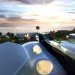 Planning Korea, UNESCO world-heritage site, cocoon house, natural materials, green design, green roof, sustainable design, eco-design, Gotjawal Village, South Korea, mixed-use development