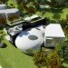 Planning Korea, UNESCO world-heritage site, cocoon house, natural materials, green design, green roof, sustainable design, eco-design, Gotjawal Village, South Korea, mixed-use development