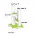 Cross Towers, BIG, Cross # Towers, seoul, dreamhub, green roof, eco tower, residential tower