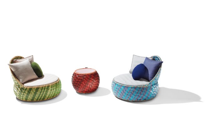 DEDON, DALA, Stephen Burks, Recycled Packaging, luxury furniture, Green Products, Recycled Materials