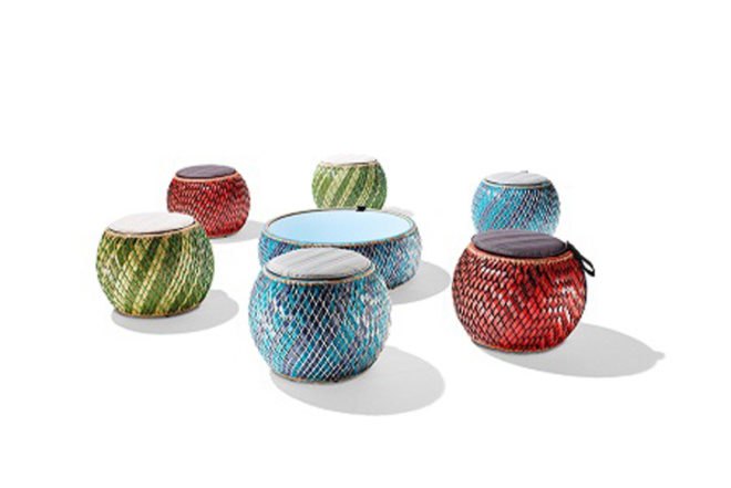 DEDON, DALA, Stephen Burks, Recycled Packaging, luxury furniture, Green Products, Recycled Materials