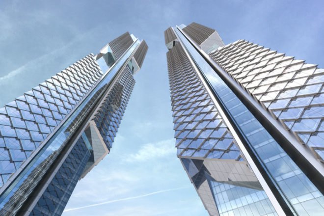 Danging Dragons, Adrian Smith + Gordon Gill, Seoul Korea, Adrian Smith, skyscrapers, Yongsan