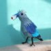 Diana Beltran Herrera, paper birds, paper sculptures, biodegradable paper, colorful birds, Blackbirds, Hummingbirds, swans, toucans, Colombian art, Art, Green Materials, Recycling / Compost
