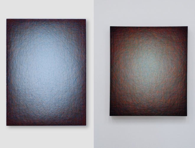 green design, eco design, sustainable design, Emil Lukas, Sperone Westwater Art Gallery, thread art, string art, eco-art