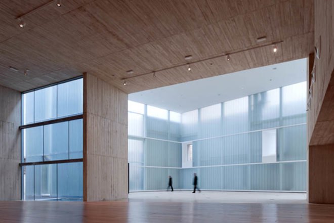 Exit Architects, Holy Week Museum Hellin, Museo de Semana Santa de Hellín, U-profile glass, concrete, contrasting facade, old and new, spain, architecture, green design, sustainable design, eco-design, green renovation, adaptive reuse, Spain, architecture