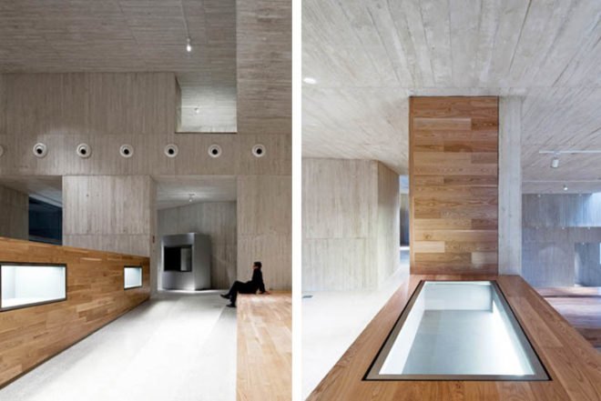 Exit Architects, Holy Week Museum Hellin, Museo de Semana Santa de Hellín, U-profile glass, concrete, contrasting facade, old and new, spain, architecture, green design, sustainable design, eco-design, green renovation, adaptive reuse, Spain, architecture
