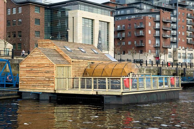green design, eco design, sustainable design, River Tyne, London Olympics, FLOW, Owl Project, Ed carter, Tidal power, musical art installation