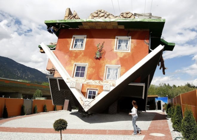 green design, eco design, sustainable design, Dominic Ebenbichler, Upside Down House, Marek Rozhanski, Irek Glowacki, Tertens, Austria