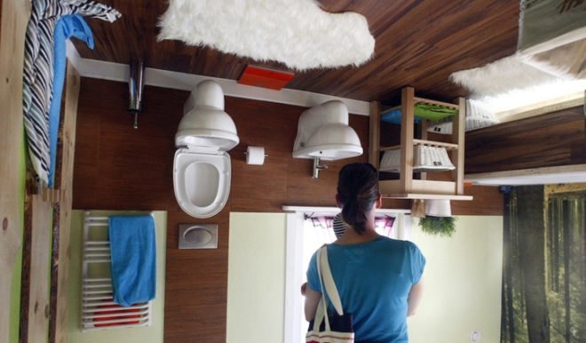 green design, eco design, sustainable design, Dominic Ebenbichler, Upside Down House, Marek Rozhanski, Irek Glowacki, Tertens, Austria