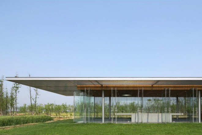 Harvest Pavilion, Vector Architects, eco farm, china, pavilion, daylighting,
