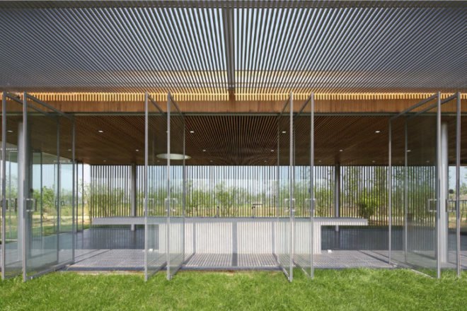Harvest Pavilion, Vector Architects, eco farm, china, pavilion, daylighting,