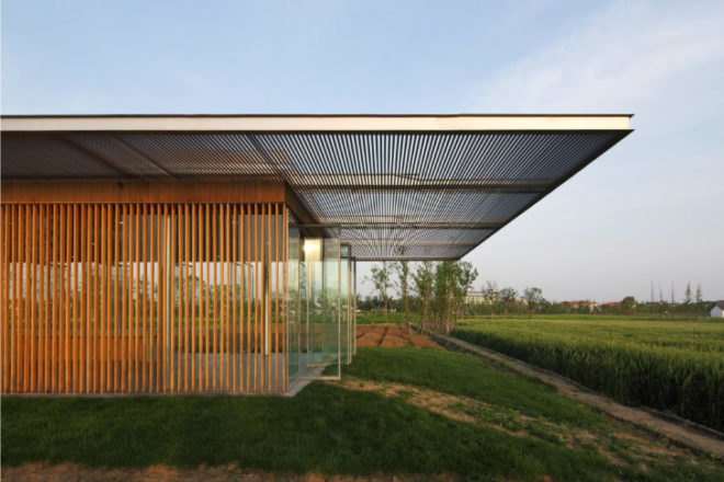 Harvest Pavilion, Vector Architects, eco farm, china, pavilion, daylighting,