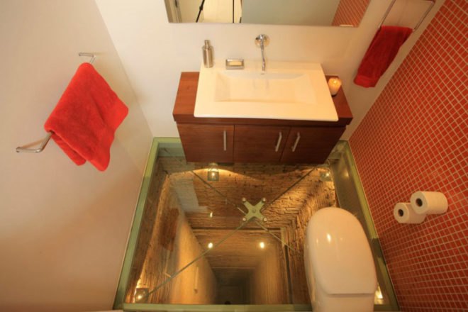 Hernandez Silva Arquitectos, Vertigo Architecture, Apartment Conversion, Glass Floor, Transparent Floor, Minimal Architecture, Mexico Architecture, Apartment Update, PPDG Penthouse, Apartment Guadalajara
