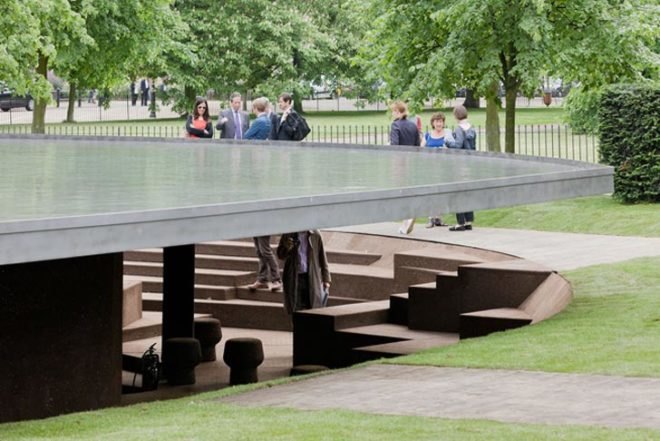 News, Architecture, Art, Green Materials, london, Serpentine Gallery Pavilion, Herzog & de Meuron, Ai Weiwei, cork, rainwater