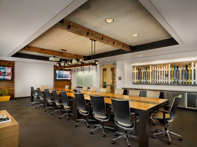 HomeAway Inc, Austin, Texas, green interiors, LEED Gold, green office, everest, board room